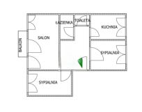 Mieszkanie 3-pokojowe Łódź Retkinia, ul. Władysława Króla. Zdjęcie 1