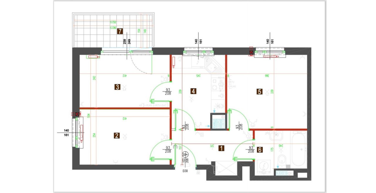 Mieszkanie 3-pokojowe Warszawa Targówek, ul. Pohulanka. Zdjęcie 16