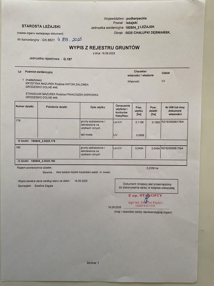Działka budowlana Chałupki Dębniańskie Na Łazach. Zdjęcie 4