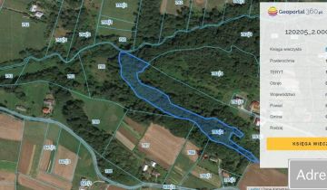 Działka leśna Gosprzydowa