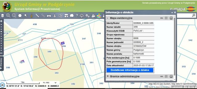 Działka budowlana Staniszów, ul. Radosna. Zdjęcie 1