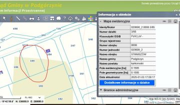 Działka budowlana Staniszów, ul. Radosna