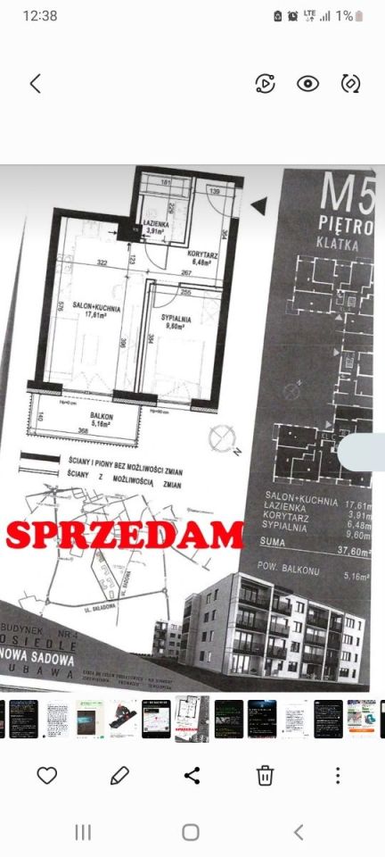 Mieszkanie 2-pokojowe Lubawa, ul. Nowa Sadowa. Zdjęcie 6