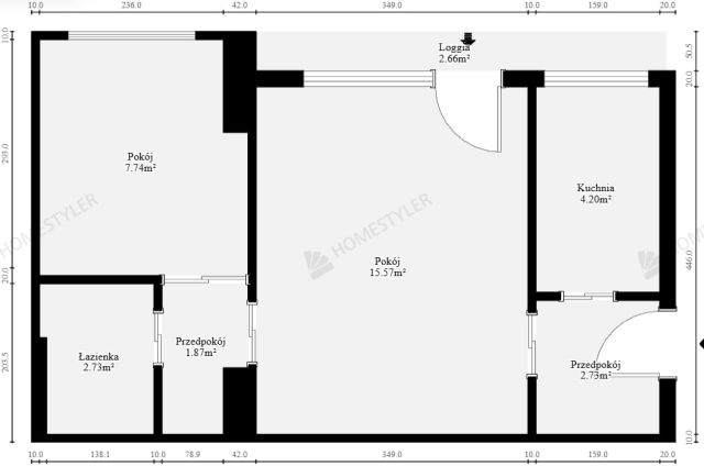 Mieszkanie 2-pokojowe Warszawa Wola, ul. Monte Cassino. Zdjęcie 1