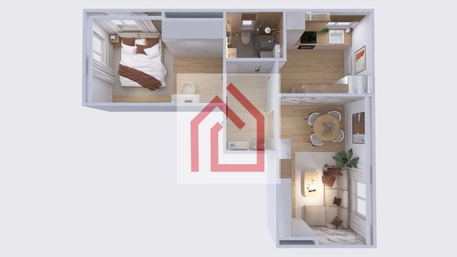 Mieszkanie 2-pokojowe Gdańsk Siedlce, ul. Zakopiańska. Zdjęcie 16