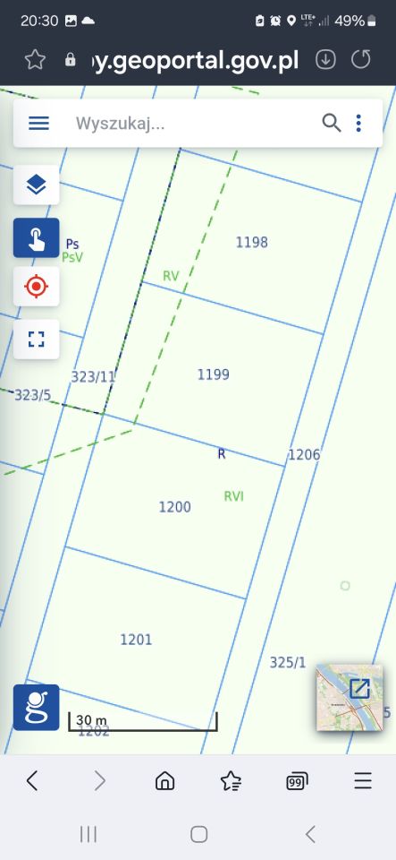 Działka budowlana Chrzęsne, ul. Myśliwiecka. Zdjęcie 2