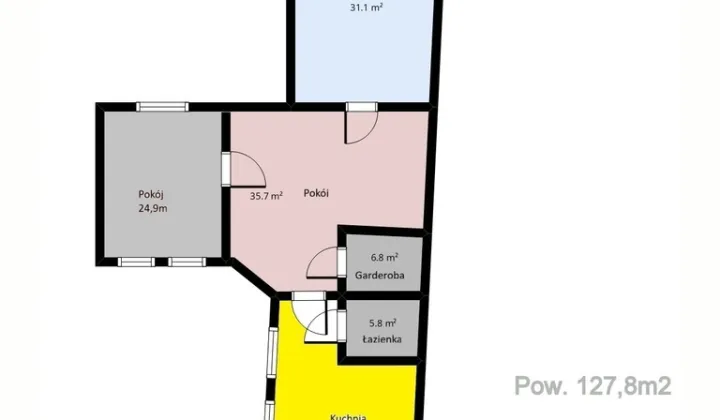 Mieszkanie 3-pokojowe Gniezno, ul. Mieszka I