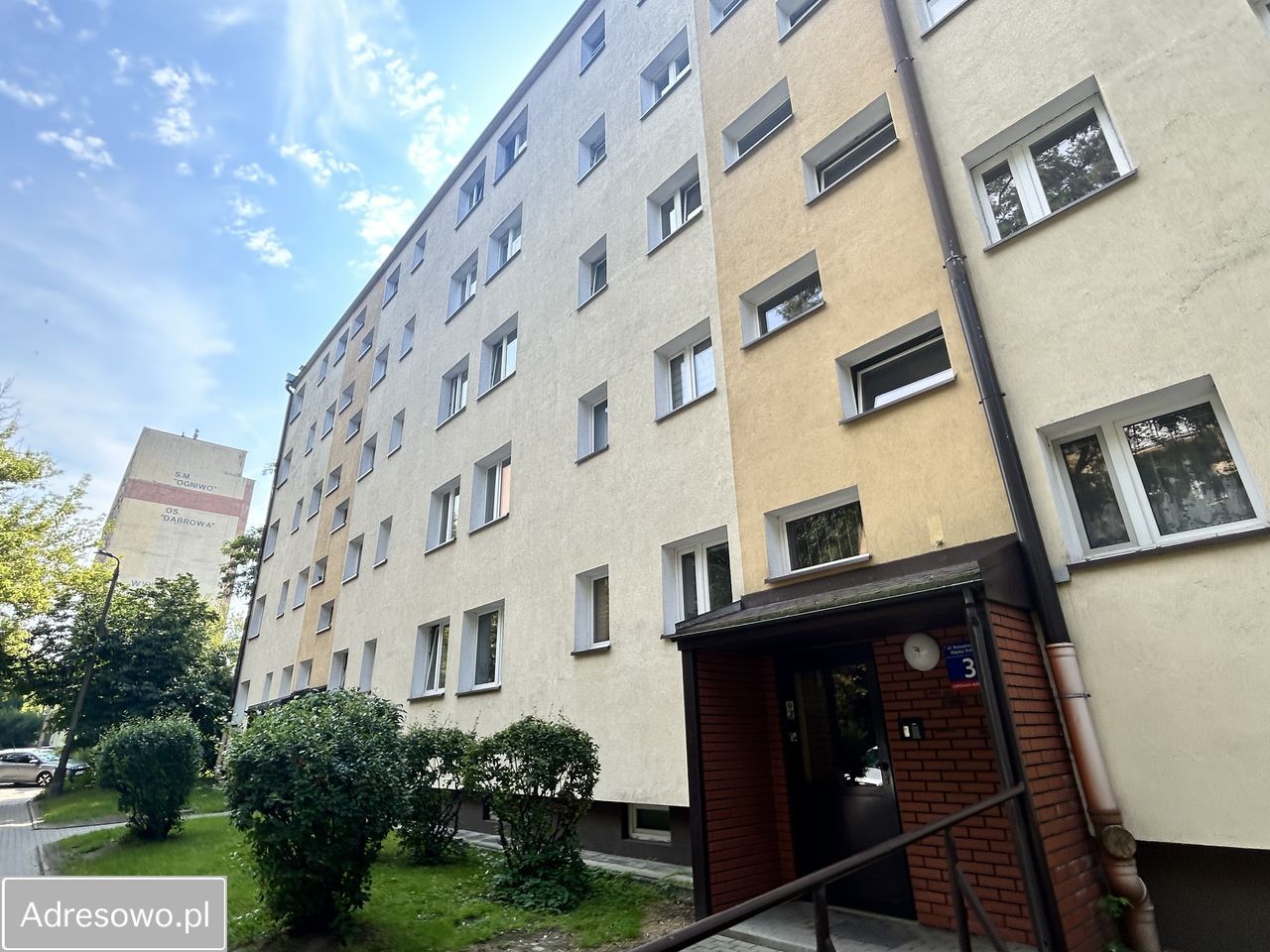 Mieszkanie 2-pokojowe Łódź Dąbrowa, ul. Konspiracyjnego Wojska Polskiego. Zdjęcie 1