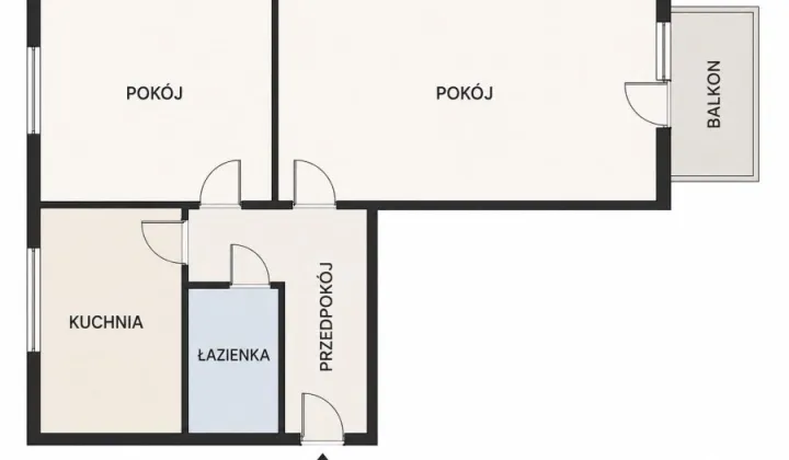 Mieszkanie 2-pokojowe Gdańsk Przymorze, ul. Opolska