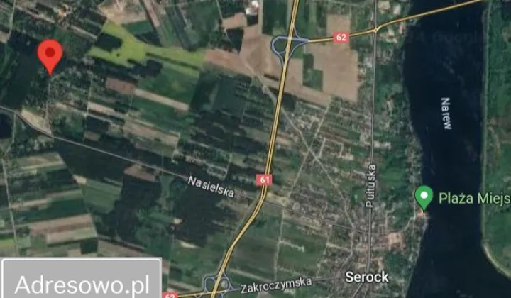 Działka leśna Karolino