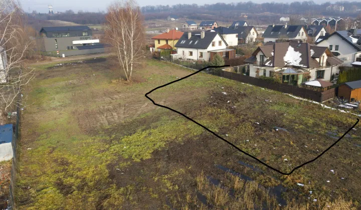 Działka budowlana Kraków Skotniki, ul. Księdza Franciszka Trockiego