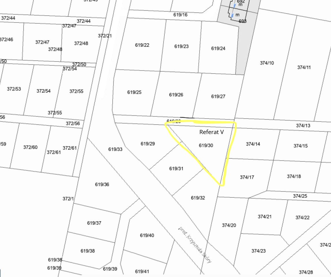 Działka rolno-budowlana Gdańsk Jasień, ul. prof. Krzysztofa Skóry. Zdjęcie 2