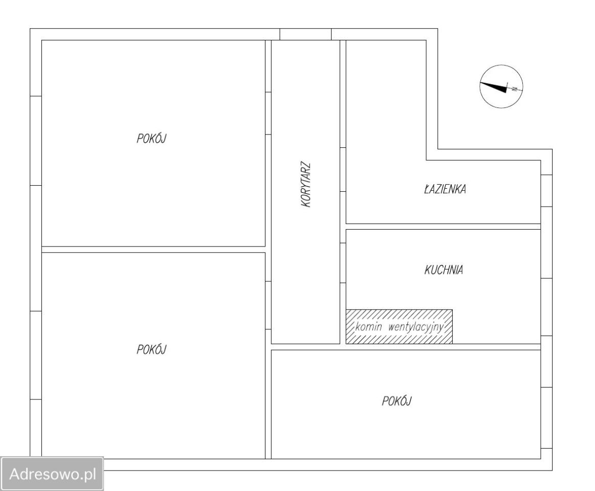 Mieszkanie 3-pokojowe Szczecin Pogodno, ul. Klemensa Janickiego. Zdjęcie 14