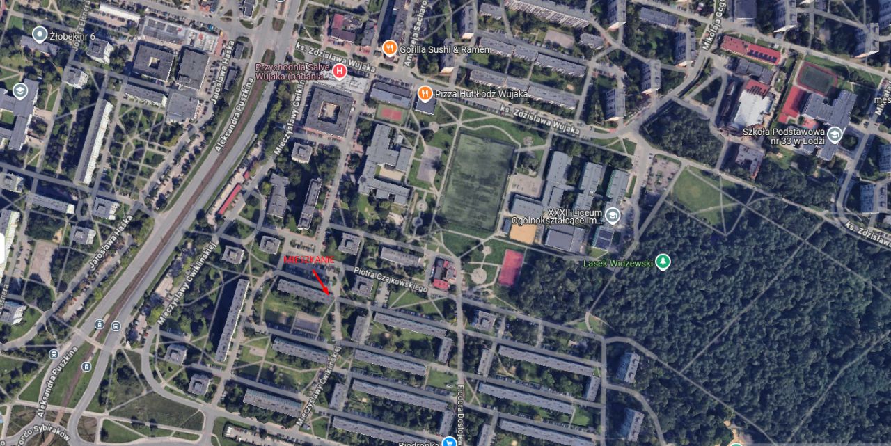 Mieszkanie 2-pokojowe Łódź Widzew, ul. Mieczysławy Ćwiklińskiej. Zdjęcie 25