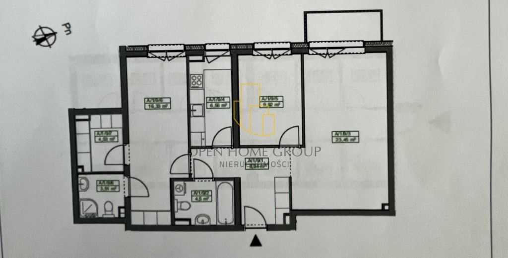 Mieszkanie 3-pokojowe Wrocław Gądów Mały, ul. Balonowa. Zdjęcie 11