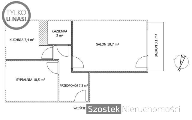 Mieszkanie 2-pokojowe Częstochowa Północ, ul. Czecha. Zdjęcie 21