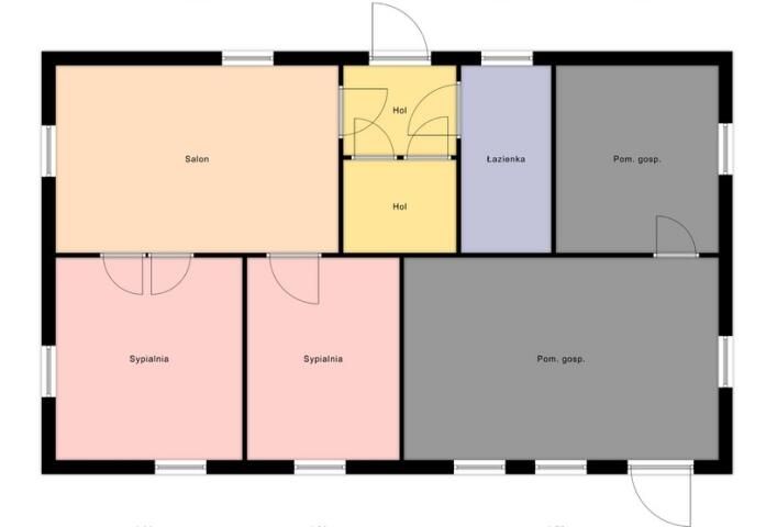 dom wolnostojący, 5 pokoi Jedwabne, ul. Tadeusza Kościuszki. Zdjęcie 10