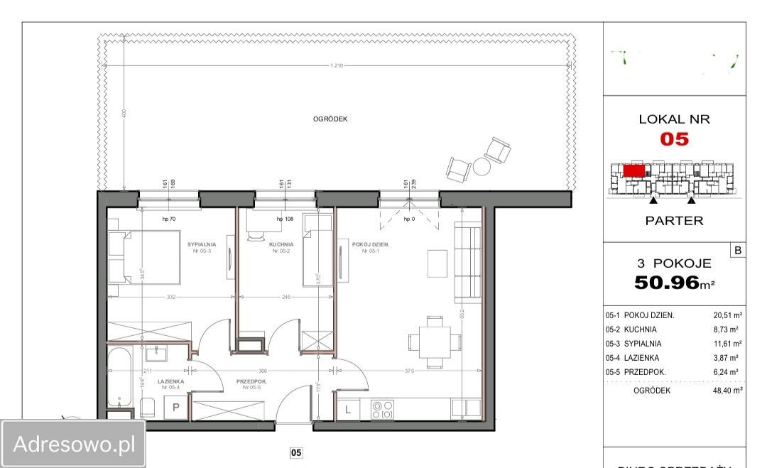 Mieszkanie 3-pokojowe Radzymin, ul. Juliusza Słowackiego. Zdjęcie 5