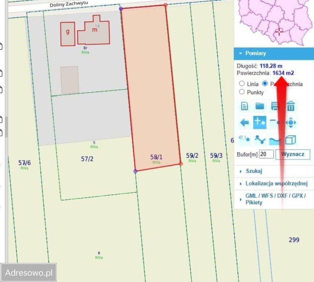 Działka rolno-budowlana Sułoszowa. Zdjęcie 2