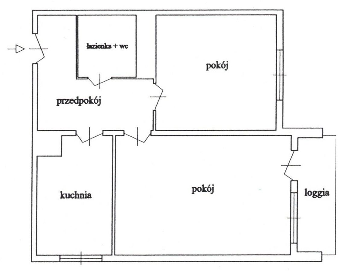 Mieszkanie 2-pokojowe Zielona Góra Centrum, ul. Węgierska. Zdjęcie 6