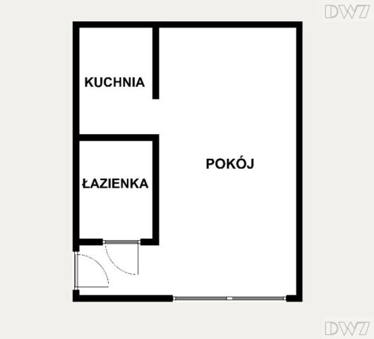 Mieszkanie 1-pokojowe Kraków Kazimierz, ul. Bocheńska. Zdjęcie 9