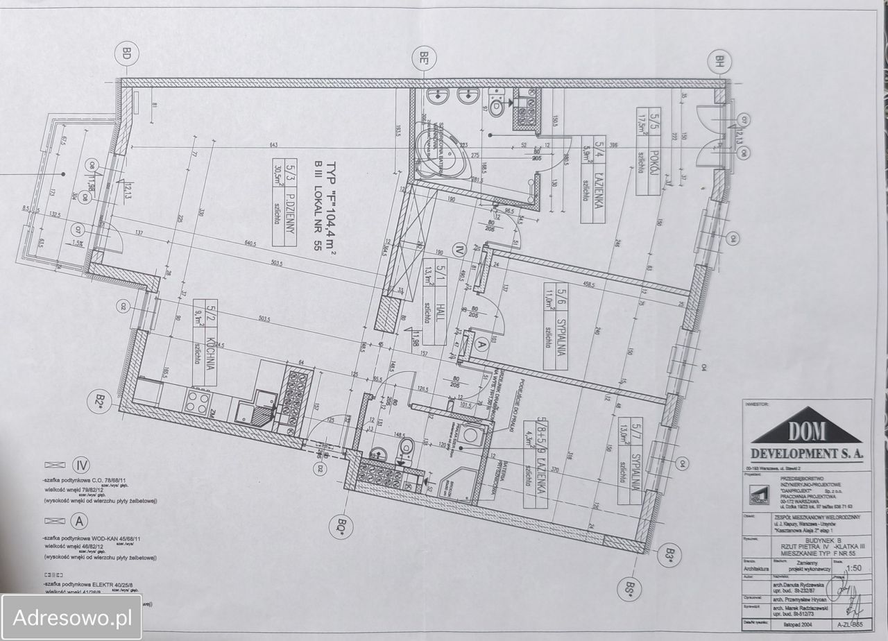 Mieszkanie 4-pokojowe Warszawa Kabaty, ul. Kazimierza Jeżewskiego. Zdjęcie 19