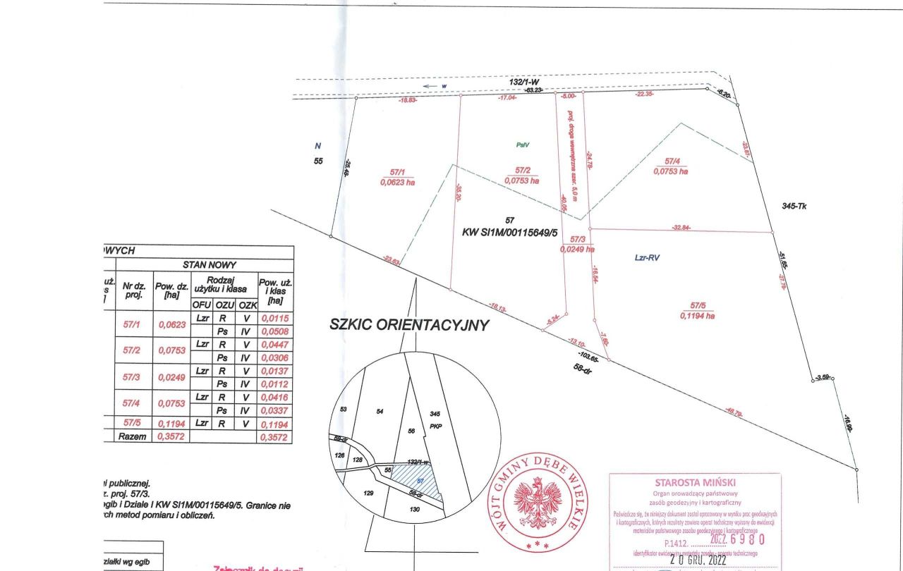 Działka rolno-budowlana Walercin. Zdjęcie 6