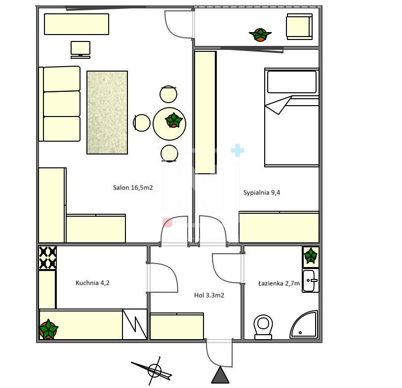 Mieszkanie 2-pokojowe Warszawa Ochota, ul. Aleje Jerozolimskie. Zdjęcie 4