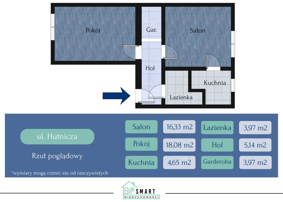 Mieszkanie 2-pokojowe Stalowa Wola, ul. Hutnicza. Zdjęcie 11