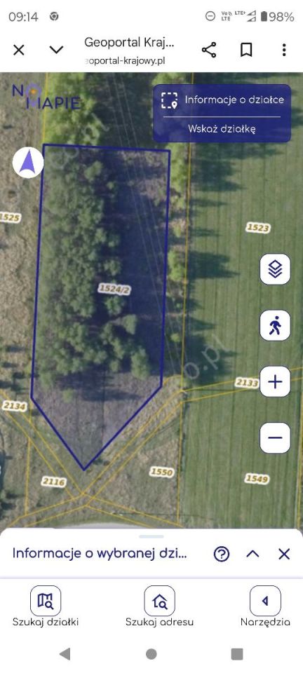 Działka budowlana Trzciniec