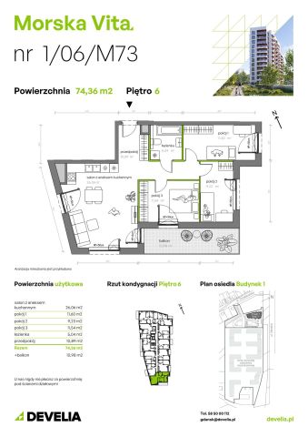 Mieszkanie 4-pokojowe Gdynia Leszczynki, ul. Działdowska. Zdjęcie 7