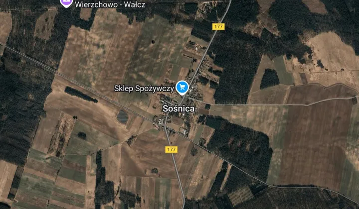 Działka rolna Sośnica