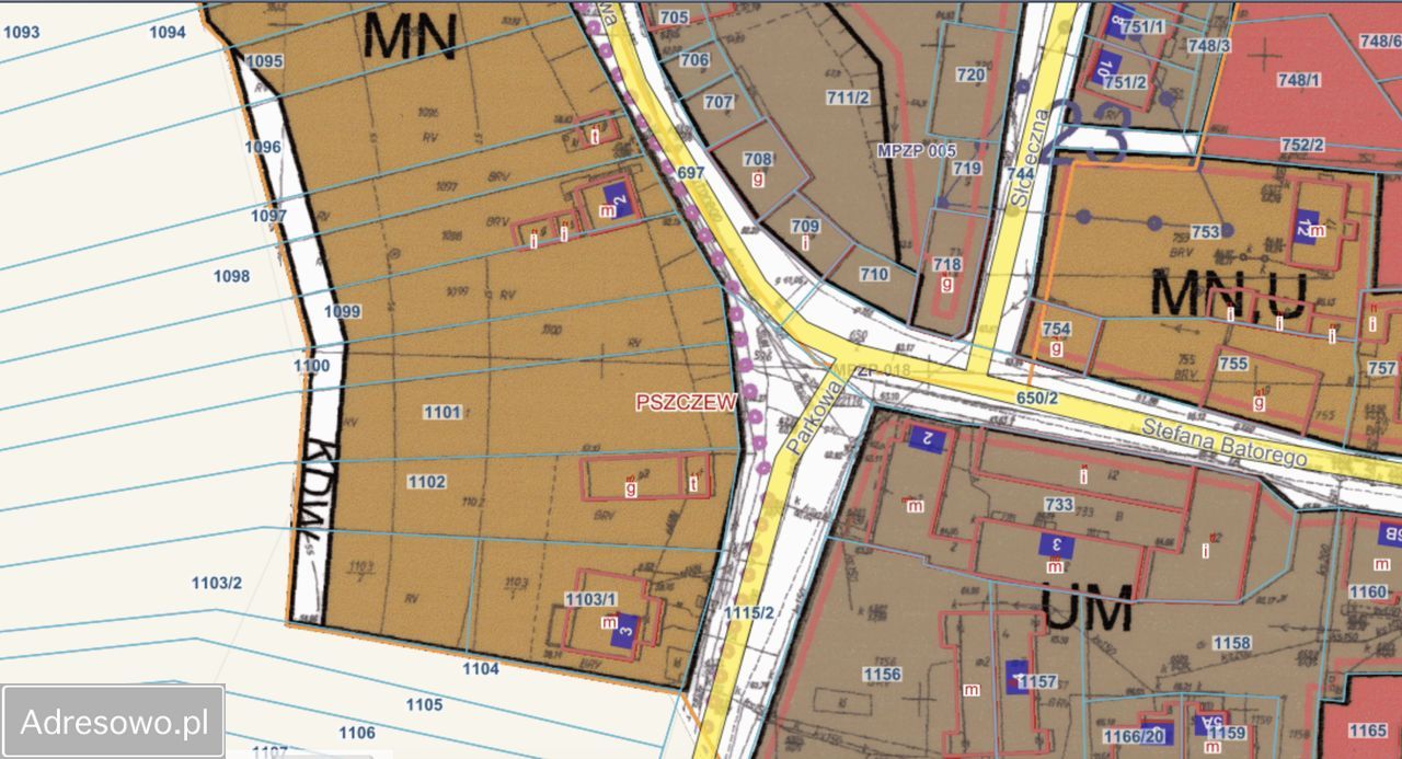 Działka rolna Pszczew, ul. Parkowa. Zdjęcie 3