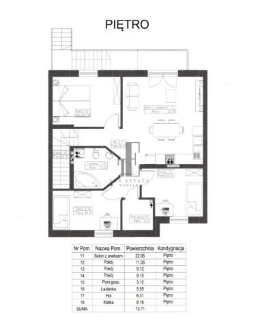 dom szeregowy, 7 pokoi Kobyłka, ul. Leszka. Zdjęcie 21