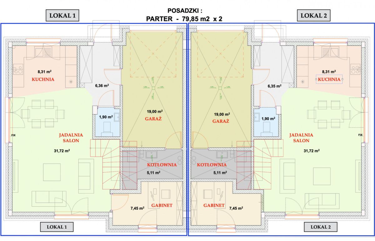 bliźniak, 6 pokoi Warszawa Wilanów, ul. Rosochata. Zdjęcie 8