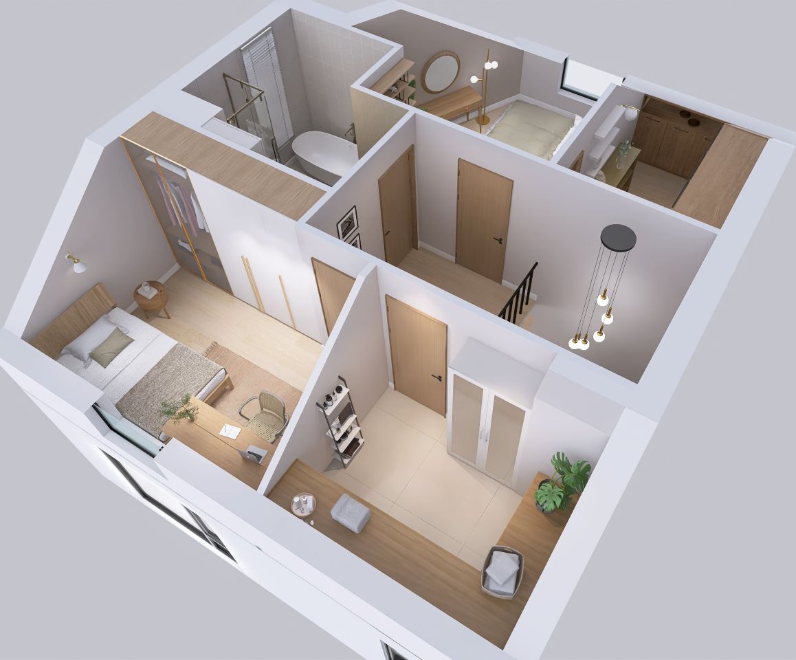 Mieszkanie 3-pokojowe Wrocław Wojszyce, ul. Kazimiery Iłłakowiczówny. Zdjęcie 11