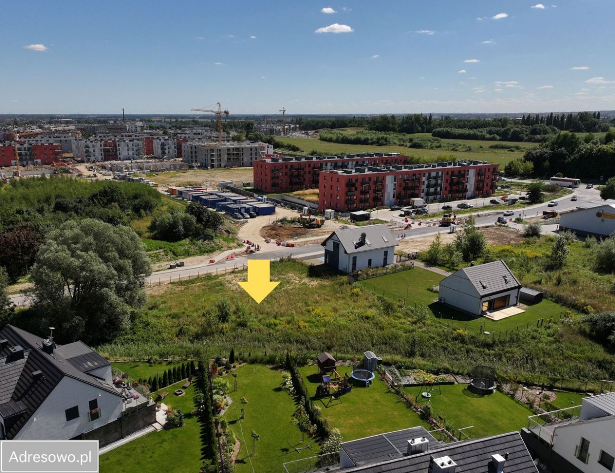 Działka inwestycyjna Rotmanka, ul. Zaczarowana