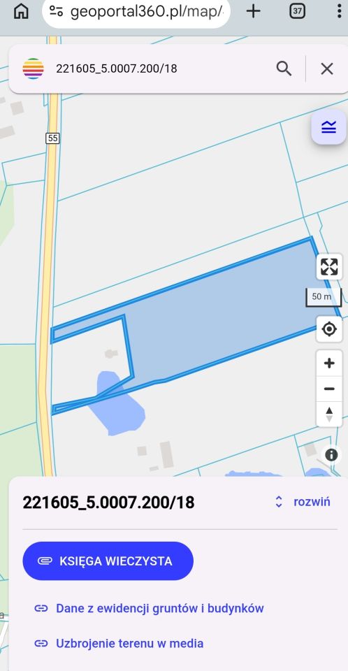 Działka inwestycyjna Koniecwałd. Zdjęcie 5