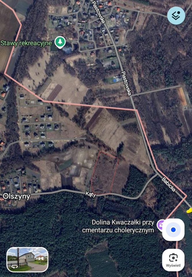 Działka rolna Olszyny, ul. Długosza. Zdjęcie 2