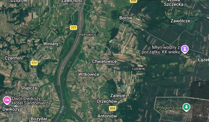 Działka budowlana Chwałowice Nowa Wieś