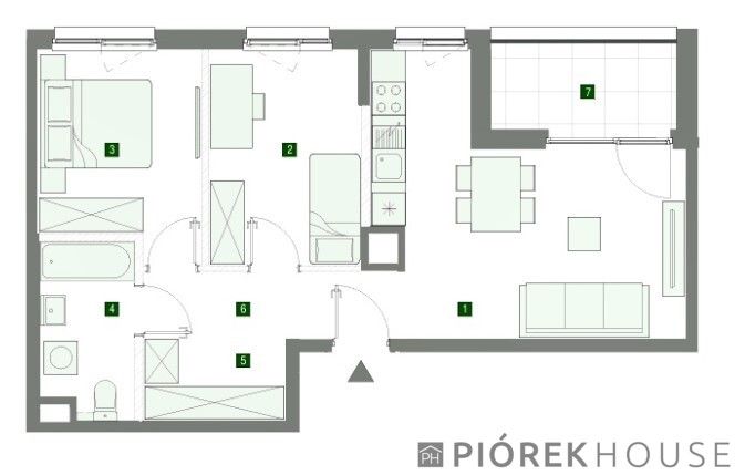 Mieszkanie 3-pokojowe Warszawa Włochy, ul. Równoległa. Zdjęcie 15