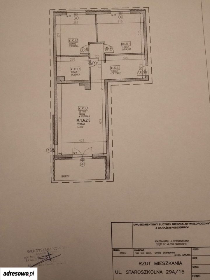 Mieszkanie 3-pokojowe Bolesławiec, ul. Staroszkolna. Zdjęcie 20