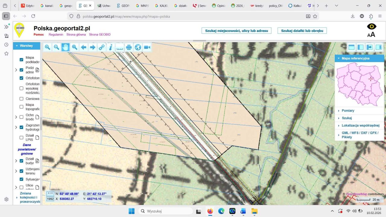 Działka budowlana Poręba Średnia. Zdjęcie 4