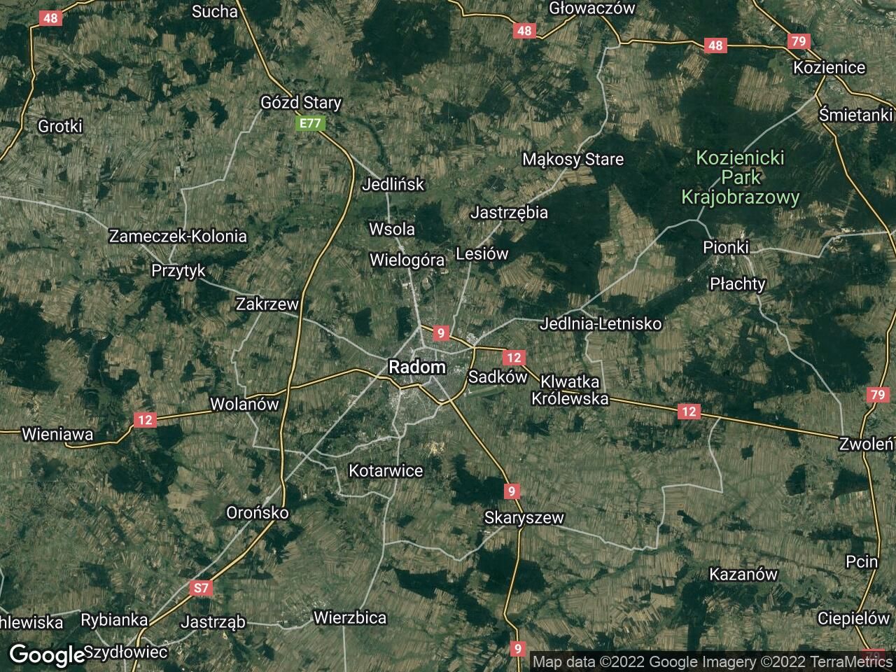 Działka rekreacyjna Radom, ul. Stanisława Żółkiewskiego