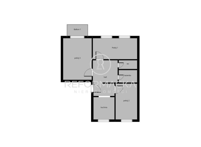 Mieszkanie 3-pokojowe Rzeszów, ul. Jerzego Pleśniarowicza. Zdjęcie 2