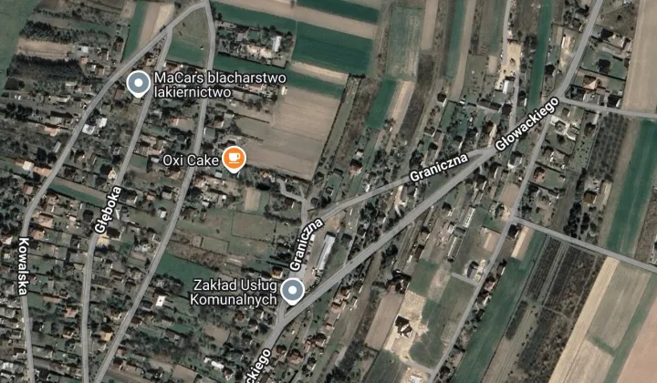 Działka rolno-budowlana Kurów, ul. Graniczna