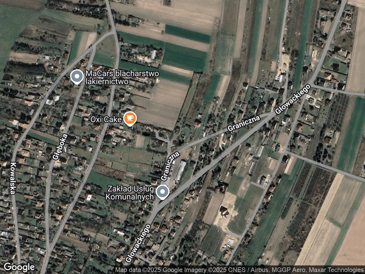 Działka rolno-budowlana Kurów, ul. Graniczna