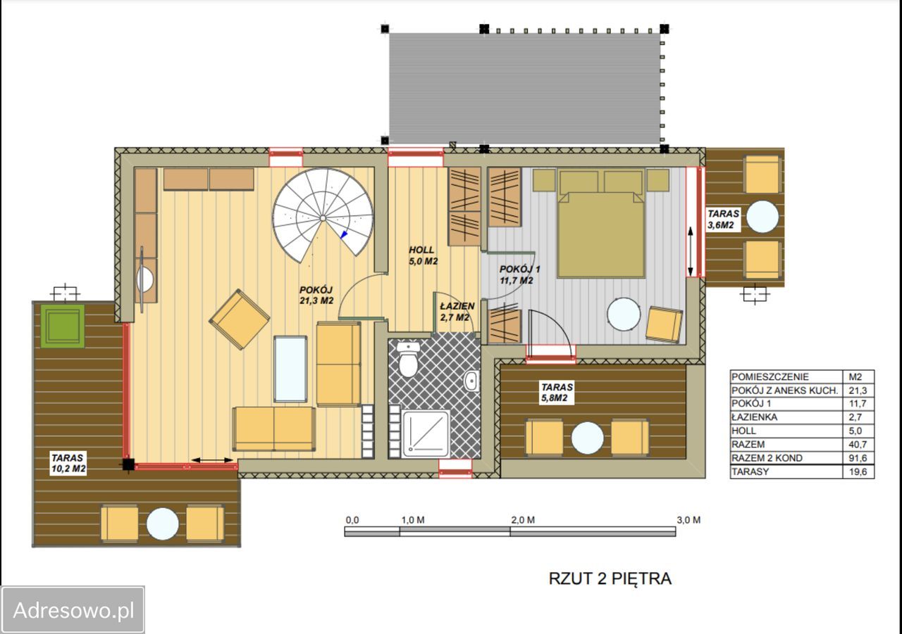 Mieszkanie 3-pokojowe Ustroń, ul. Armii Krajowej. Zdjęcie 18