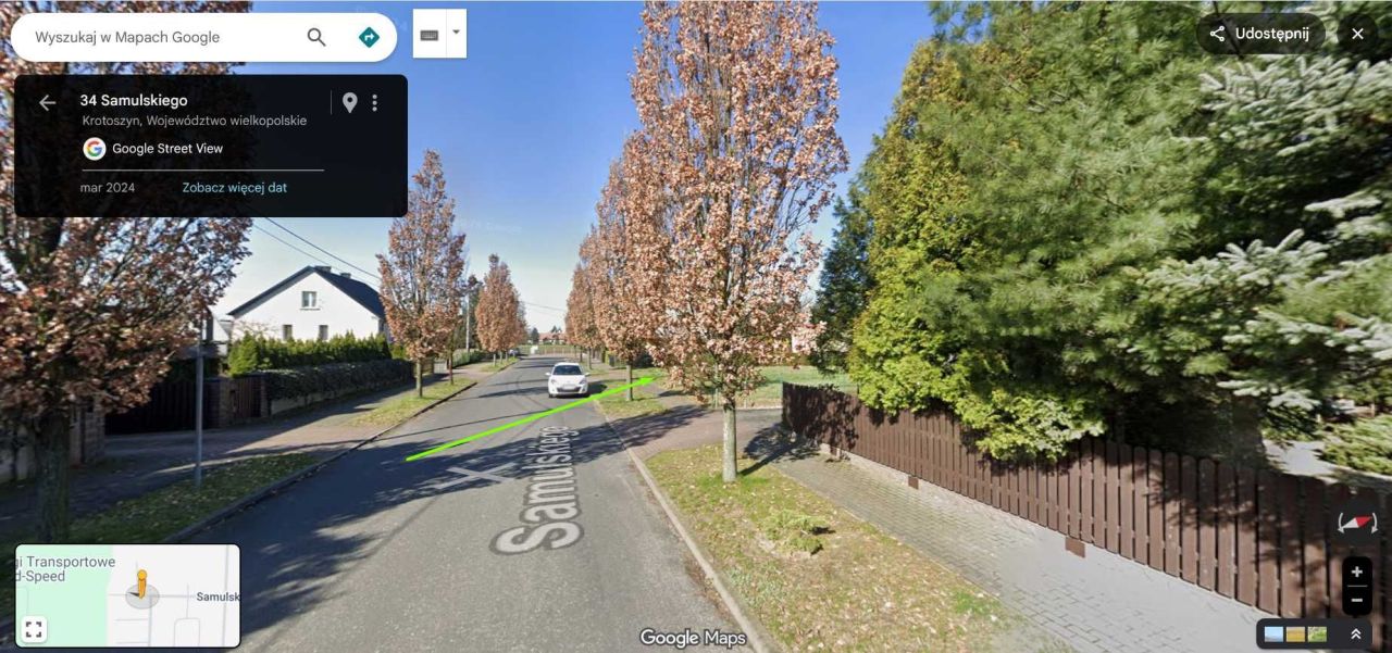 Działka budowlana Krotoszyn, ul. Samulskiego. Zdjęcie 3