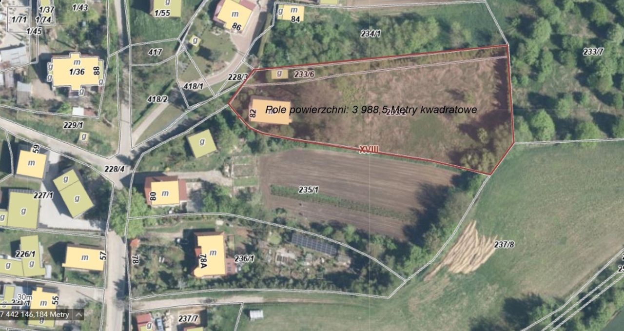 Działka rolno-budowlana Kraków Nowa Huta, ul. Wróżenicka. Zdjęcie 7